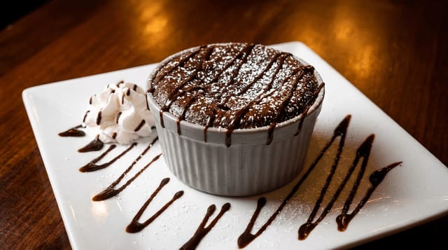 Decadent Chocolate Cake.