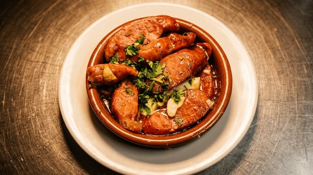 Chorizo Al Jerez.